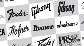 30 Guitar Company Logos, downloadable Vector PDF