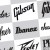 30 Guitar Company Logos, downloadable Vector PDF