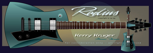 The Radius Guitar, Adobe Illustrator artwork