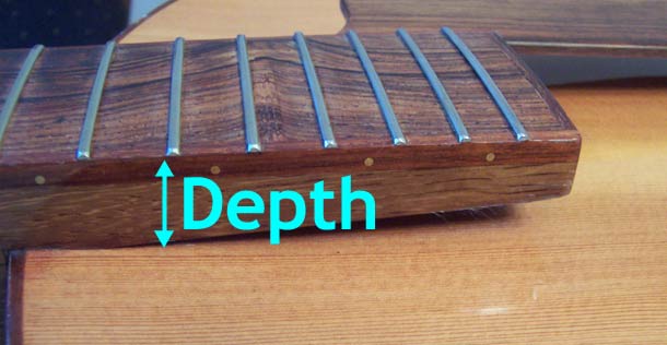 The too-thick Fingerboard Extension